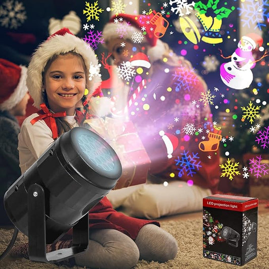 BrillaNavidad™ -Proyector de Figuras Navideñas ✨🎅™