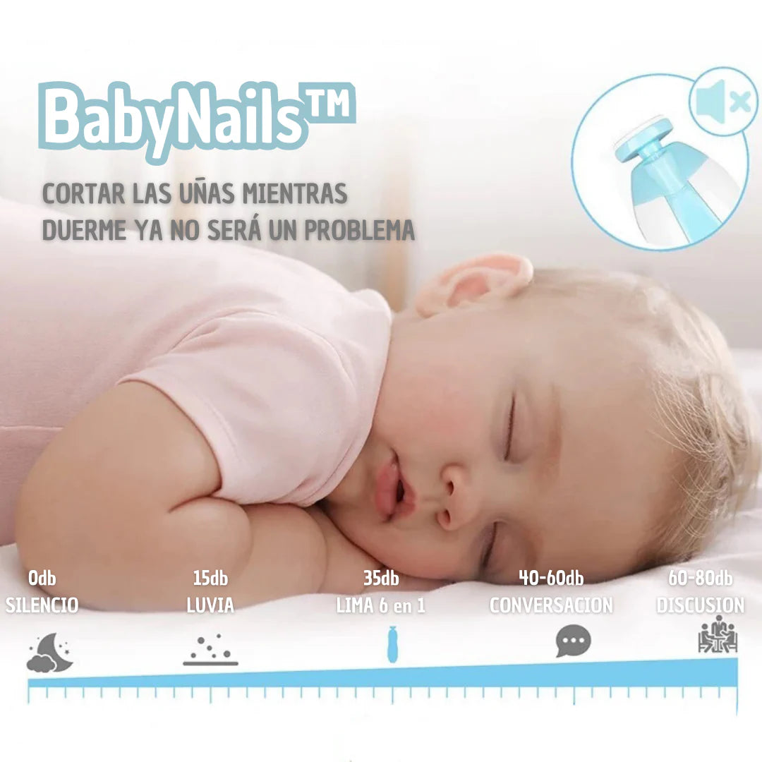 BabyLima™ - Lima Eléctrica Infantil 6 en 1 💅👶🏻