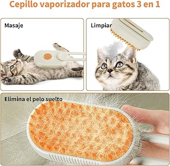 Cepillo a Vapor para Mascotas - PetSpa™ 🐱🐶