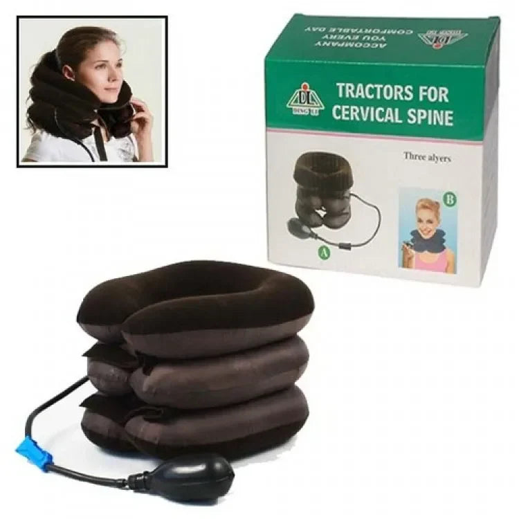 ALMOHADA ORTOPÉDICA INFLABLE PARA CUELLO -  SoftNeck®