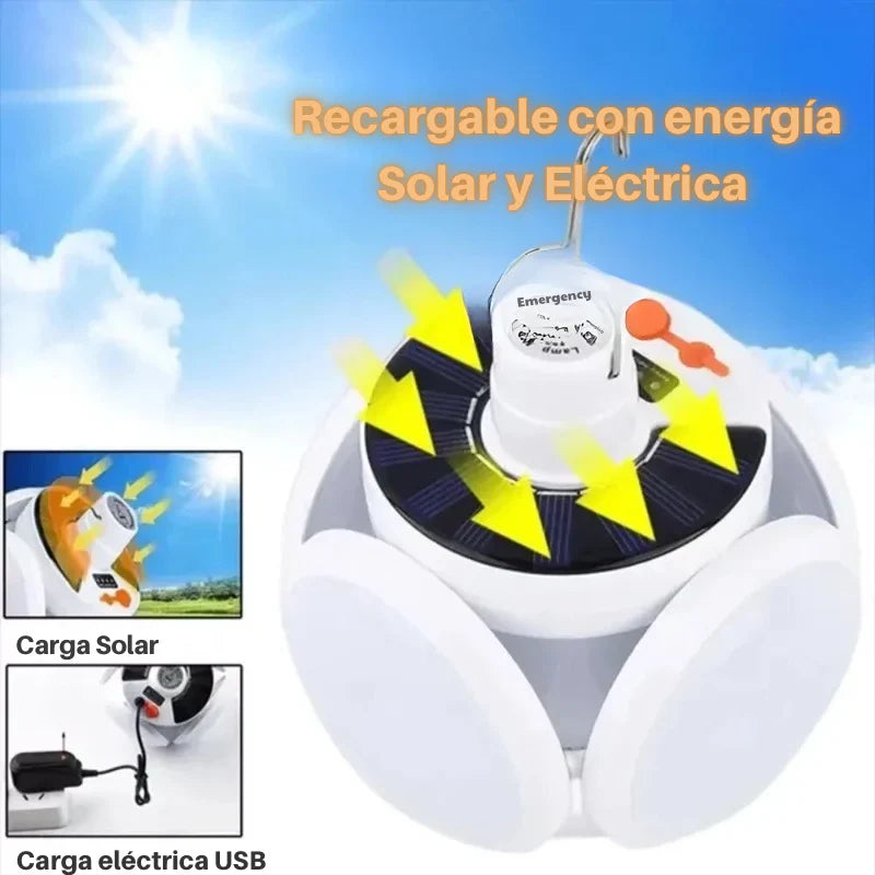 SolarLight™ - Lampara de Emergencia Solar