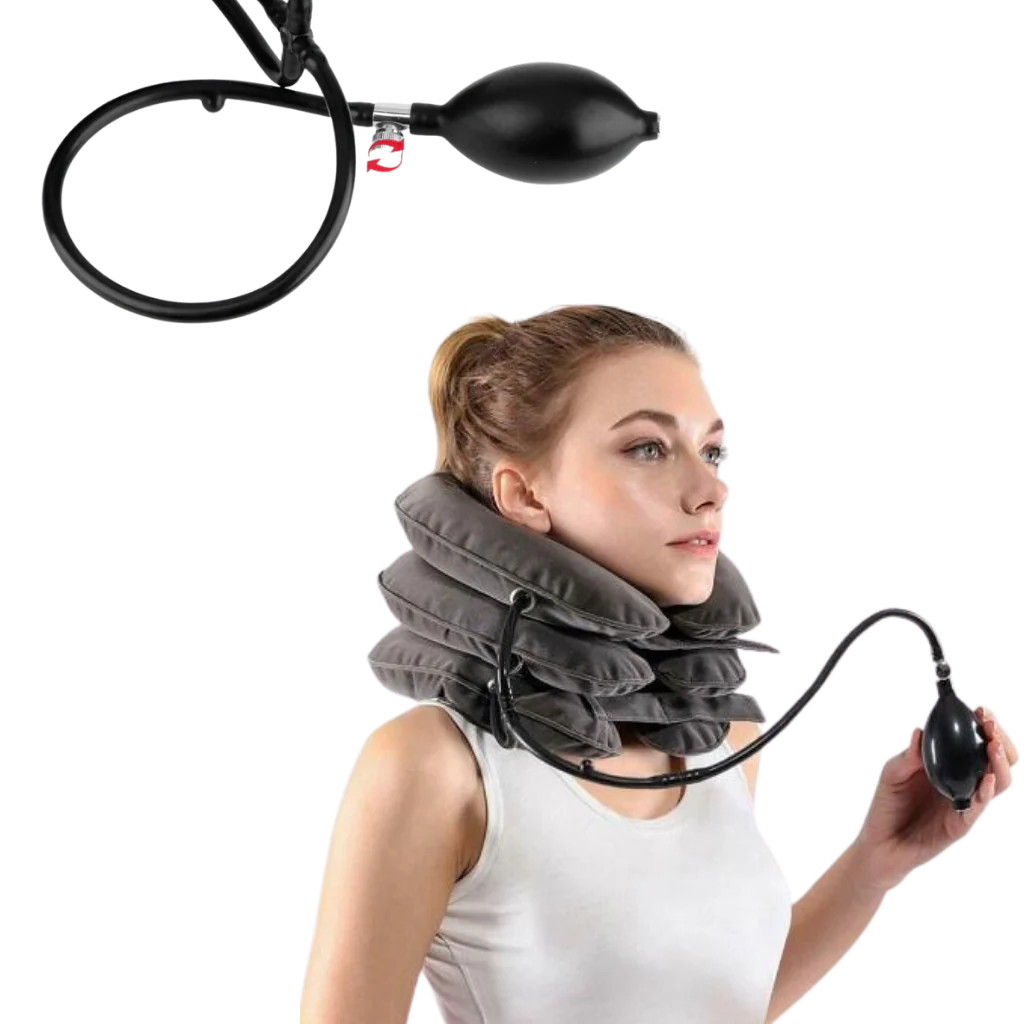 ALMOHADA ORTOPÉDICA INFLABLE PARA CUELLO -  SoftNeck®