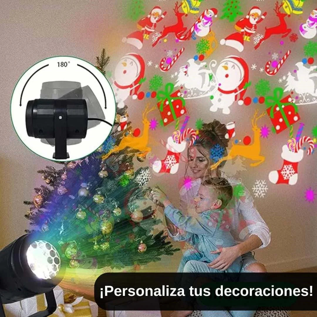 BrillaNavidad™ -Proyector de Figuras Navideñas ✨🎅™