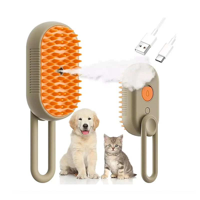 Cepillo a Vapor para Mascotas - PetSpa™ 🐱🐶