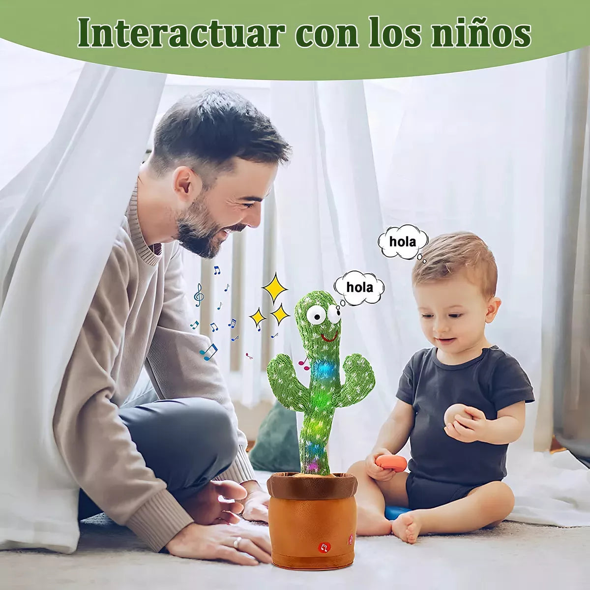 CactusKids™ 🎶🌵 - Cactus Bailarin Imita Voz, Musical