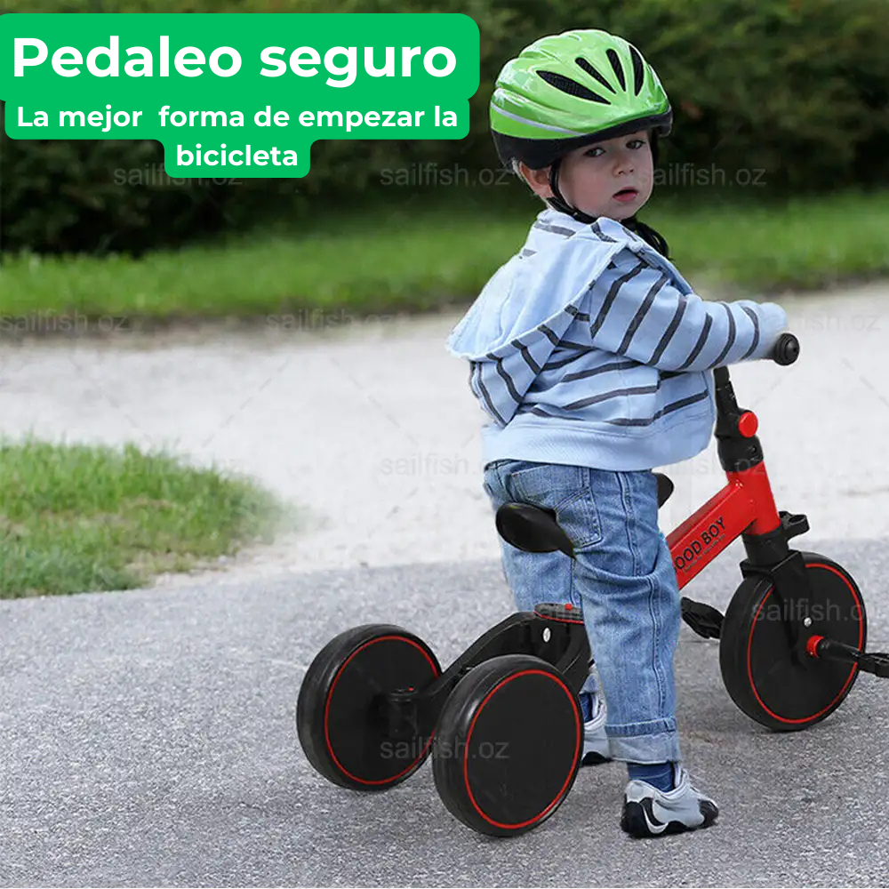 BiciKids™️ - Bicicleta Aprendizaje 3 EN 1 🚲