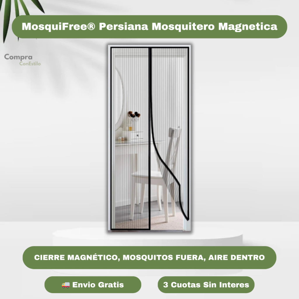 MosquiFree® Persiana Mosquitero Magnética 🦟🧲